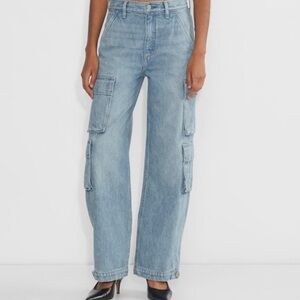 Aritzia Denim Forum The '90s Millie Hi-rise Cargo Jean
